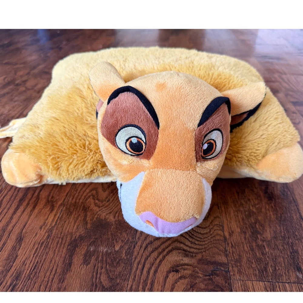 Disney Pillow Pets The Lion King Nala Lion Plush Folding Pillow  16"